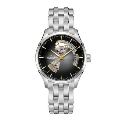 Hamilton Jazzmaster Open Heart Auto Silver Dial Watch, 40mm
