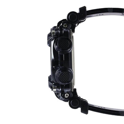 G-Shock Transparent Gray Resin Analog Digital Watch, 50mm