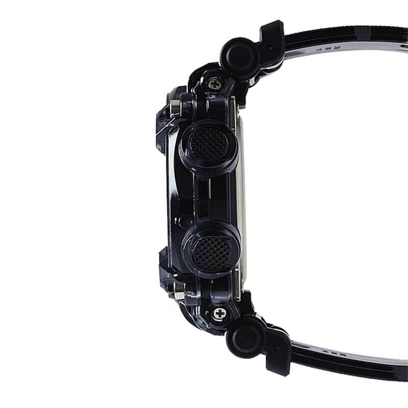G-Shock Transparent Gray Resin Analog Digital Watch, 50mm image number 2