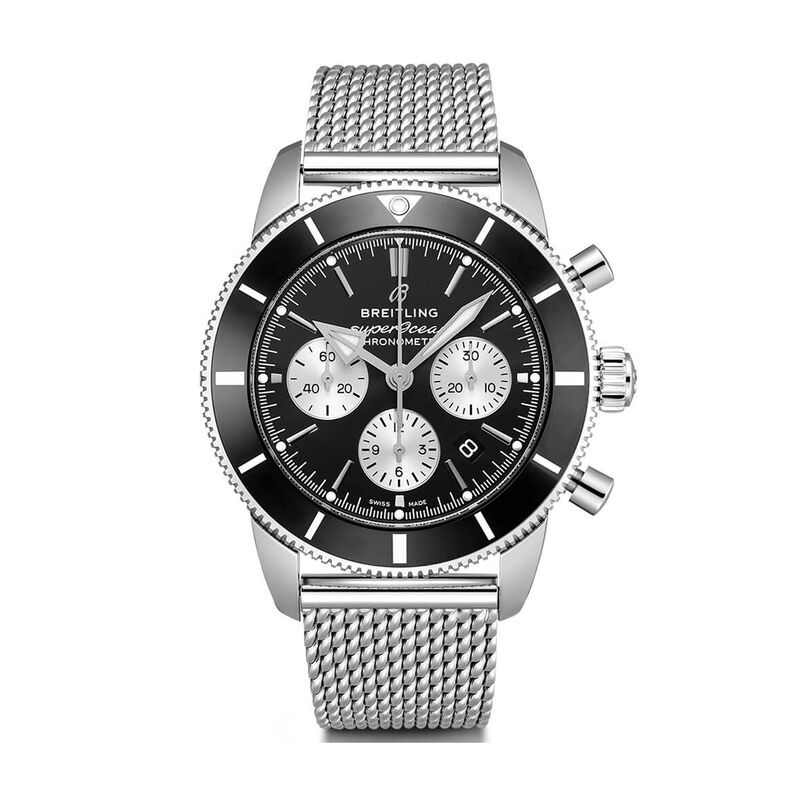 Breitling Superocean Heritage B01 Chronograph Black Dial Watch, 44mm image number 0
