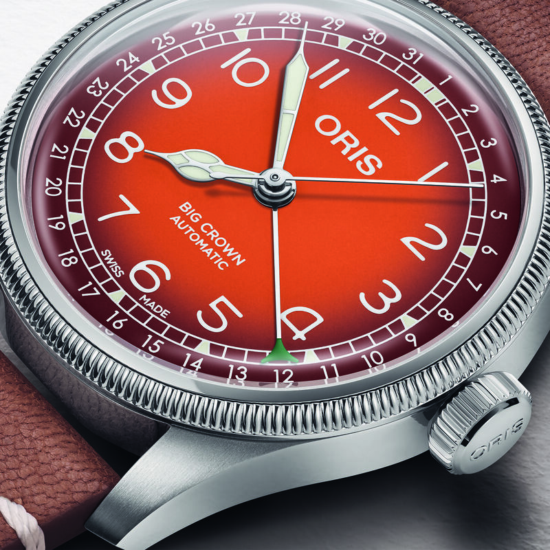 Oris x Cervo Volante Orange Dial Watch, 40mm image number 3