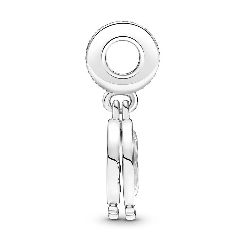 Pandora Magnified Star CZ Double Dangle Charm image number 4
