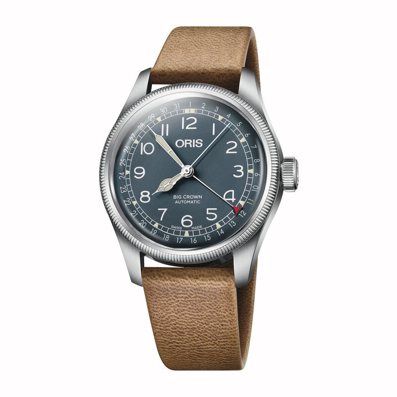 Oris Big Crown Pointer Date Blue Dial Watch, 40mm image number 0