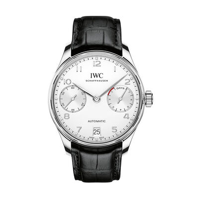 IWC Portugieser Automatic Silver Dial Date Watch