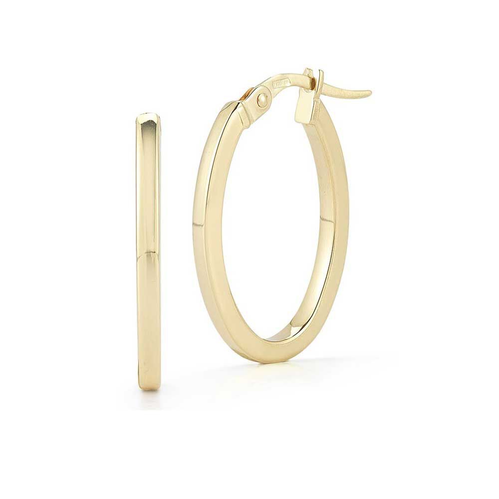 Roberto Coin Perfect Gold Hoop Earrings 18K 556028AYER00