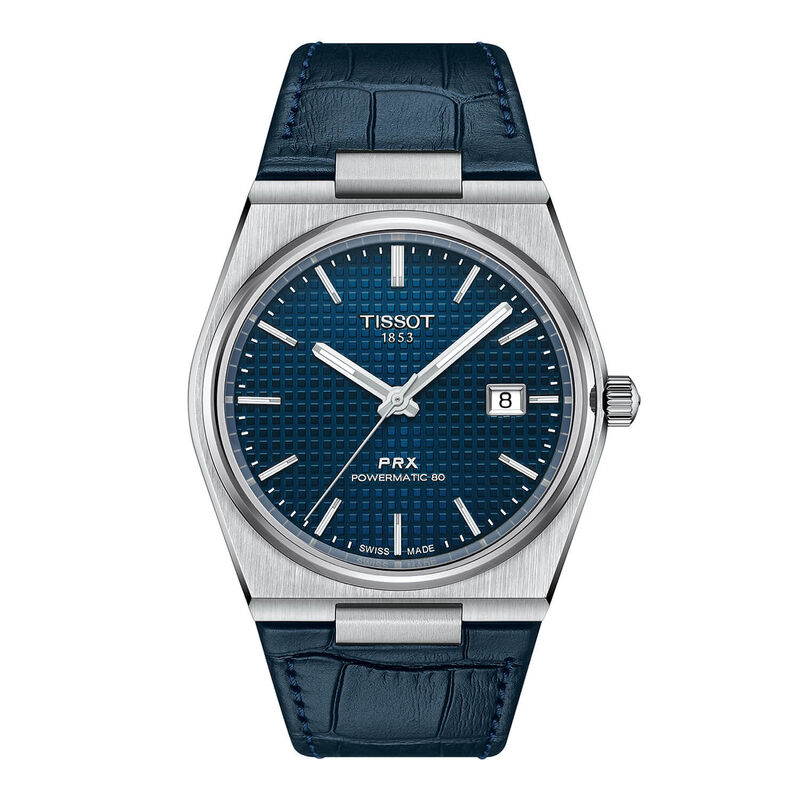 Tissot PRX Powermatic 80 Watch Blue Dial. 40mm image number 0