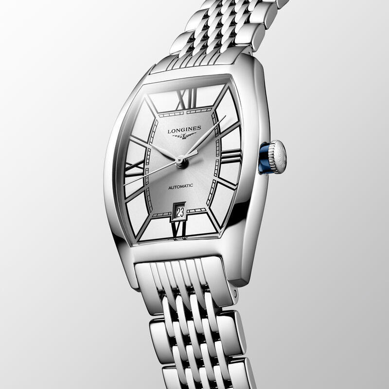 Longines Evidenza Silver Dial Watch, 26mm x 31mm image number 1