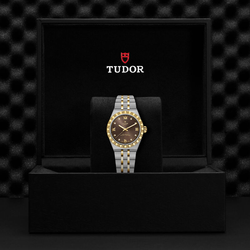 TUDOR Royal Brown Dial Watch, 30mm image number 4