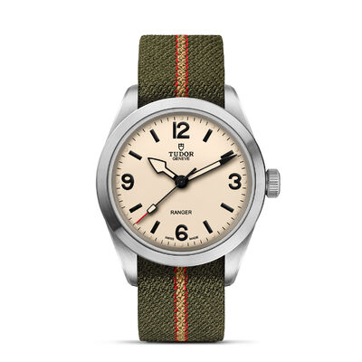 TUDOR Ranger Beige Dial Watch, 39mm