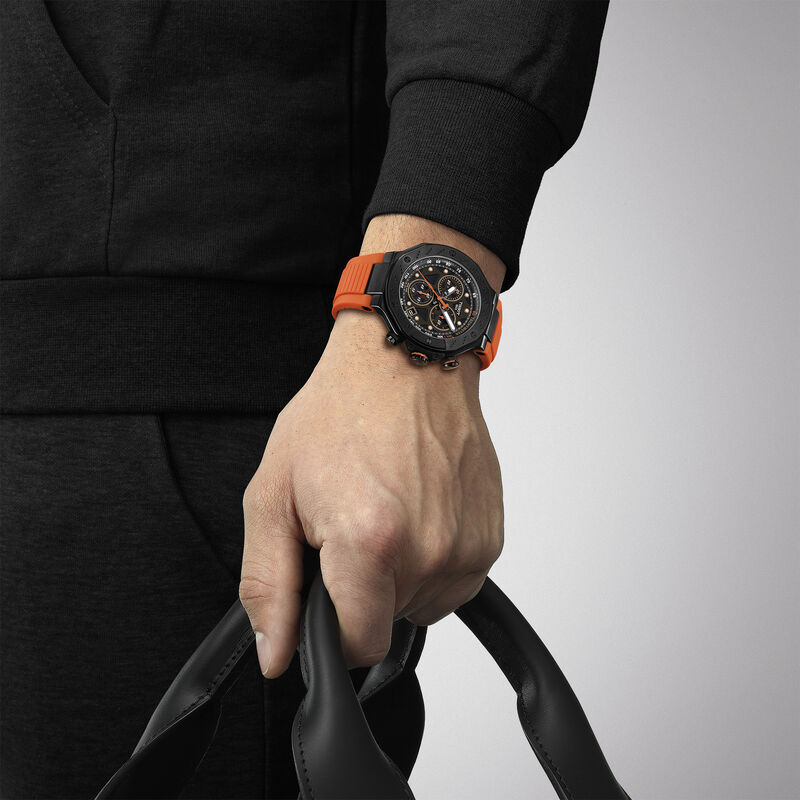 TISSOT T-Race Black Dial Watch, 45mm image number 3