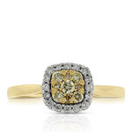 Yellow Diamond Ring 14K
