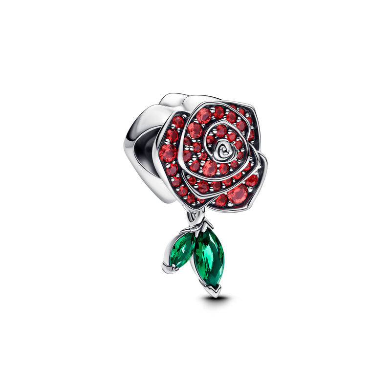 Pandora Sparkling Rose in Bloom Charm image number 0