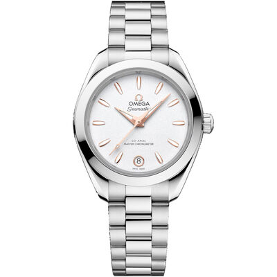 OMEGA Seamaster Aqua Terra 150M Silver Dial Watch, 30mm