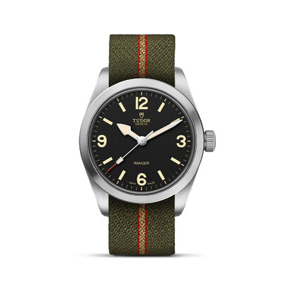 TUDOR Ranger Black Dial Watch, 36mm