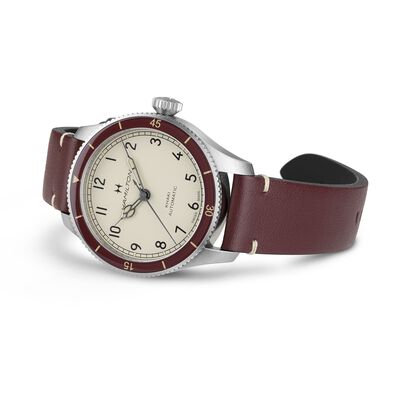 Hamilton Khaki Aviation Pilot Pioneer Auto White Dial Watch, 38mm