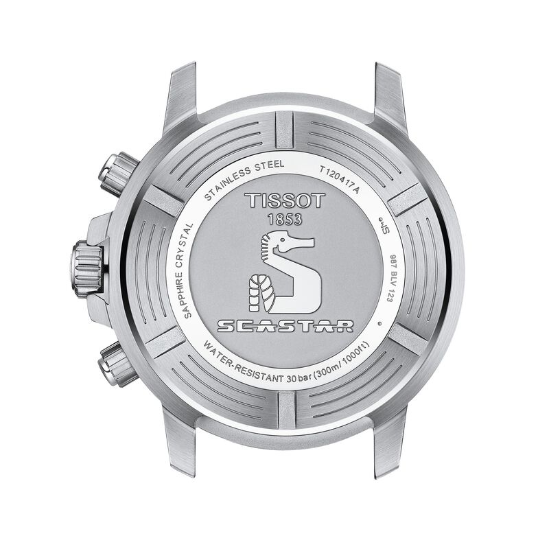 Tissot Seastar 1000 Quartz Chronograph Green Dial Watch, 45.5mm image number 2