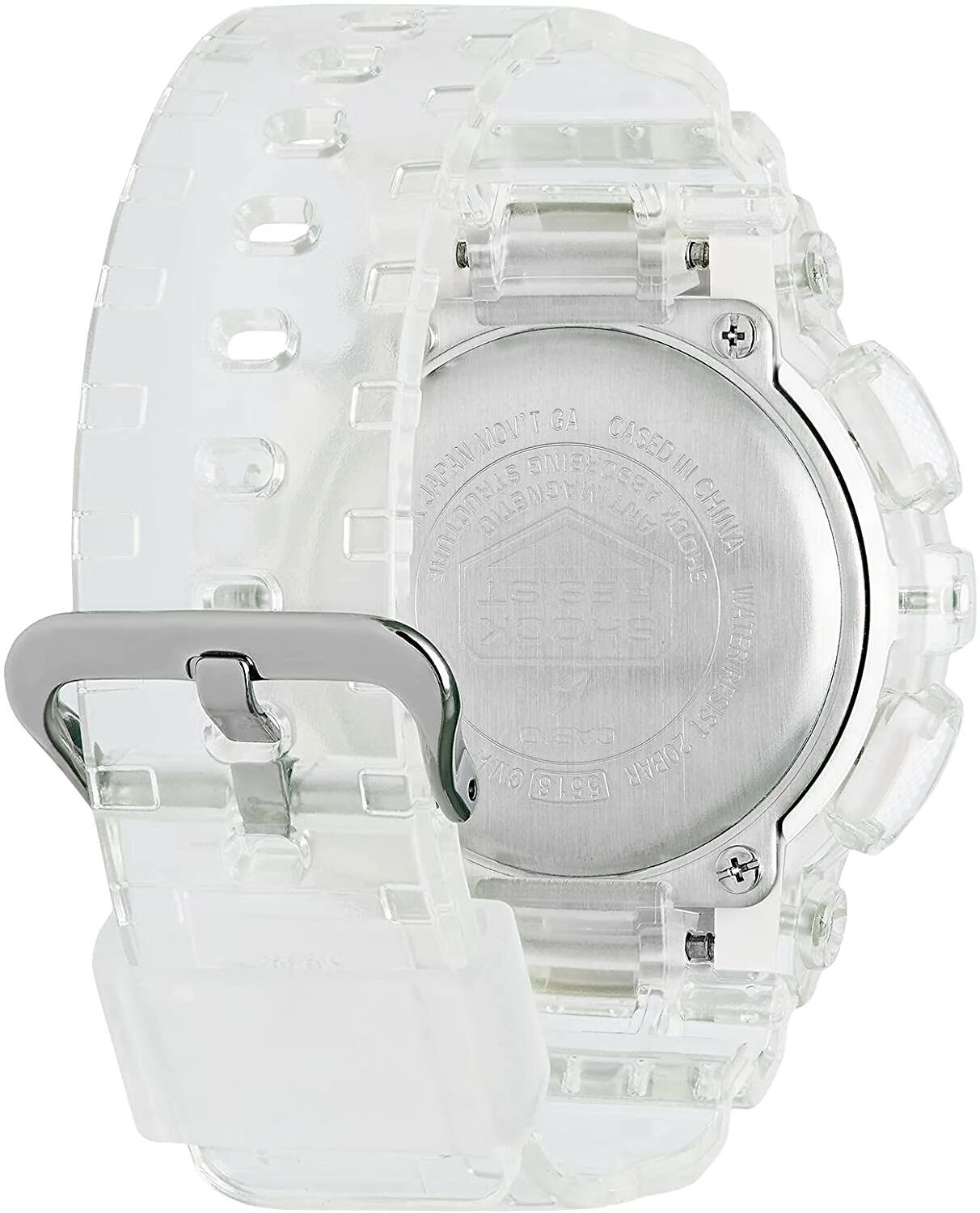 G-Shock GMAS110SR-7A Rose Gold Pink Dial, 45.9mm