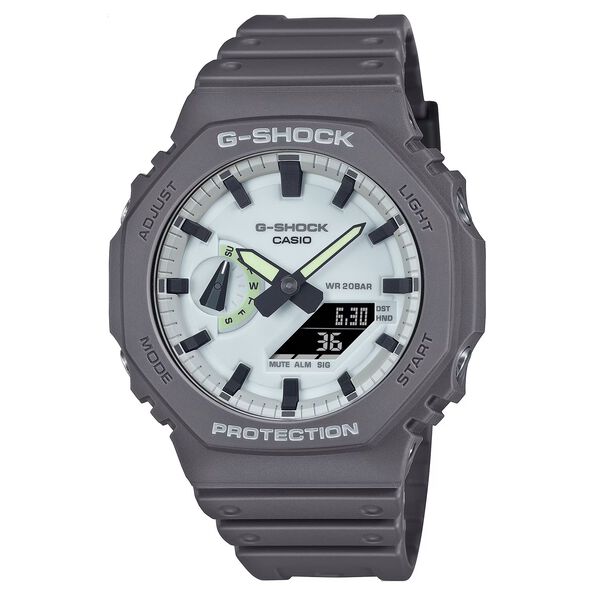G-Shock Hidden Glow White Dial, 45mm