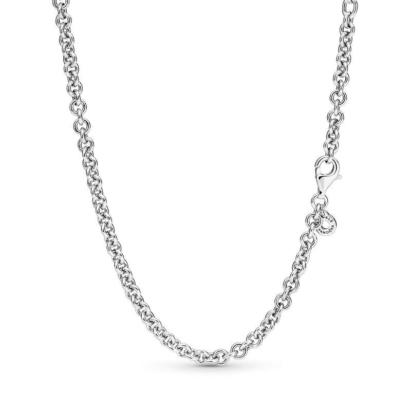 Pandora Thick Cable Chain Necklace image number 2