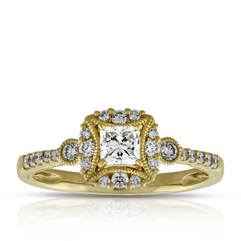 Ikuma Canadian Diamond Engagement Ring 14K, 5/8 ctw. image number 0