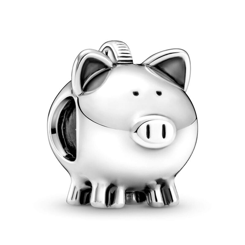 Pandora Cute Piggy Bank Charm image number 1