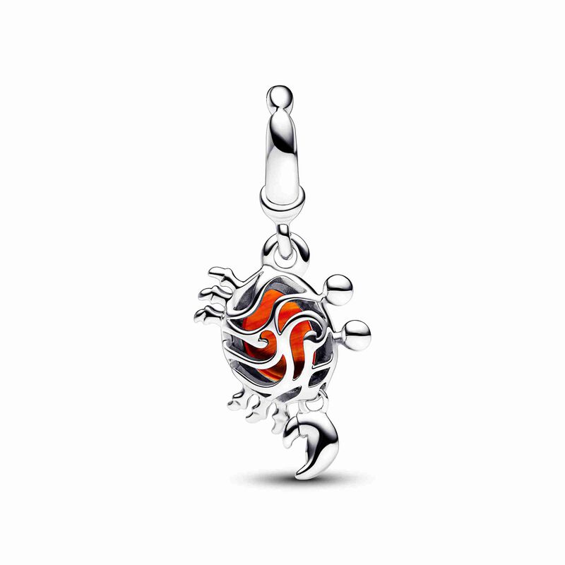 Pandora Disney The Little Mermaid Sebastian Crab Dangle Charm image number 1