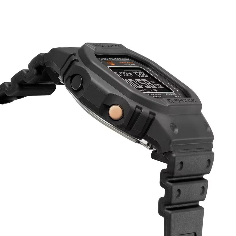 G-Shock Move 5600 Series Watch Black Dial Black Resin Strap, 51.1mm image number 3