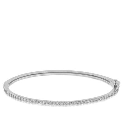Diamond Bangle Bracelet 14K