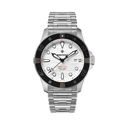 Bremont Supermarine 500M Polar White Dial Watch, 43mm