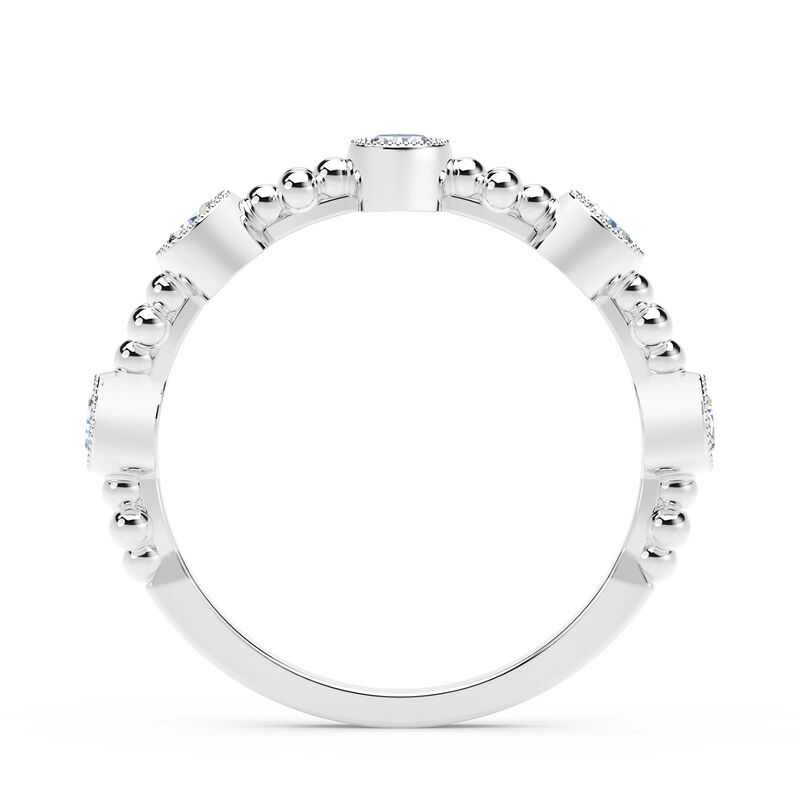 De Beers Forevermark Tribute™ 5-Stone Diamond Ring 18K image number 1