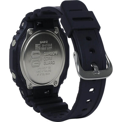 G-Shock Neon Blue Detailed Watch Octagon Bezel, 46.2mm