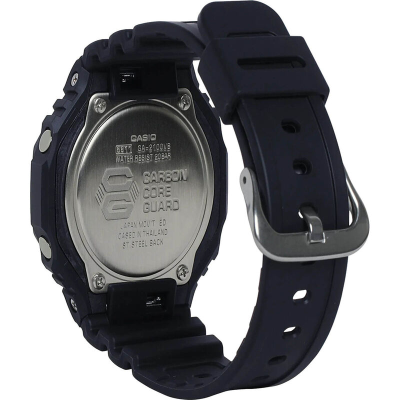 G-Shock Neon Blue Detailed Watch Octagon Bezel, 46.2mm image number 2