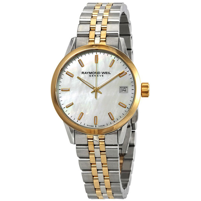 Raymond Weil Freelancer Two Tone Watch, 34mm image number 0