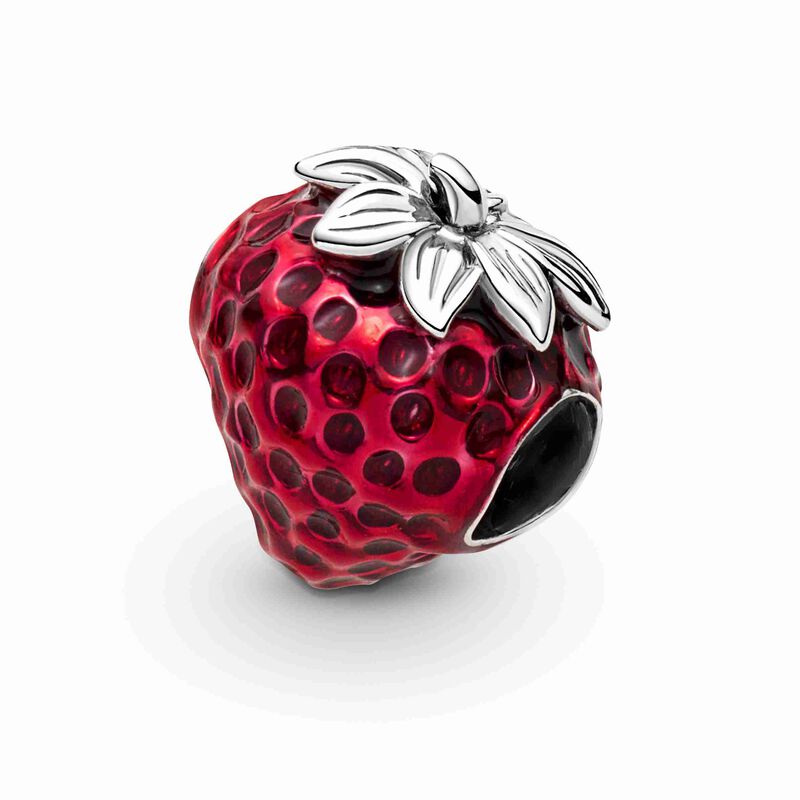 Pandora Seeded Strawberry Fruit Charm image number 3