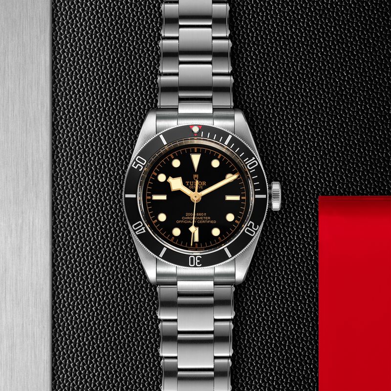 TUDOR Black Bay Watch, Steel Case Black Dial Steel Bracelet, 41mm image number 2