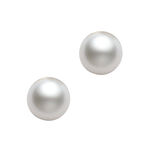 Mikimoto Akoya Cultured Pearl Earrings 7.5mm, AA, 18K