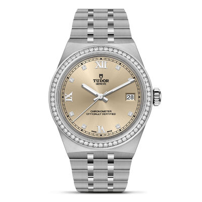 TUDOR Royal Beige Dial Watch, 36mm
