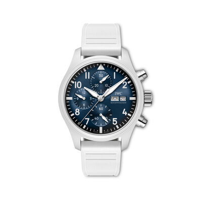 IWC Pilot's Watch Chronograph Le Petit Prince Blue Dial Watch, 41.9mm