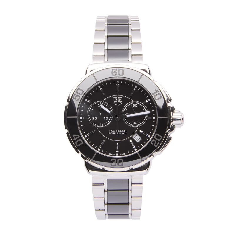 Pre-Owned TAG Heuer Formula 1 Watch Black Dial, 41mm image number 0