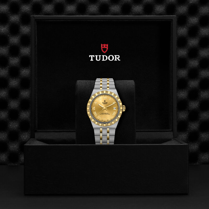 TUDOR Royal Gold Dial Watch, 36mm image number 4