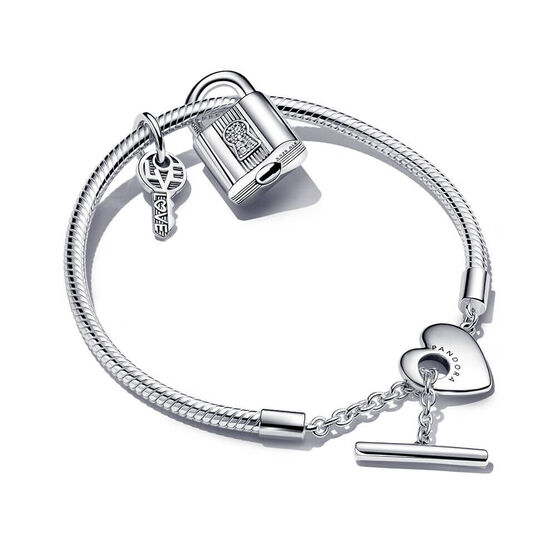 Pandora Padlock and Key Bracelet Gift Set