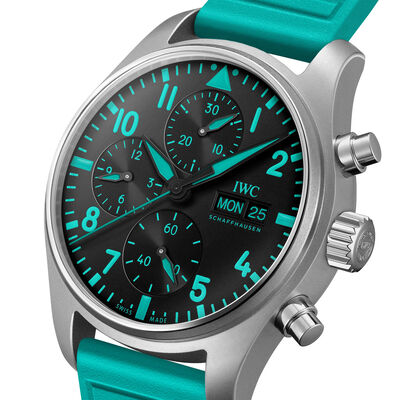 IWC Pilot&rsquo;s Chronograph  &ldquo;Mercedes-AMG PETRONAS Formula One&trade; Team&rdquo; Black Dial Watch, 41mm