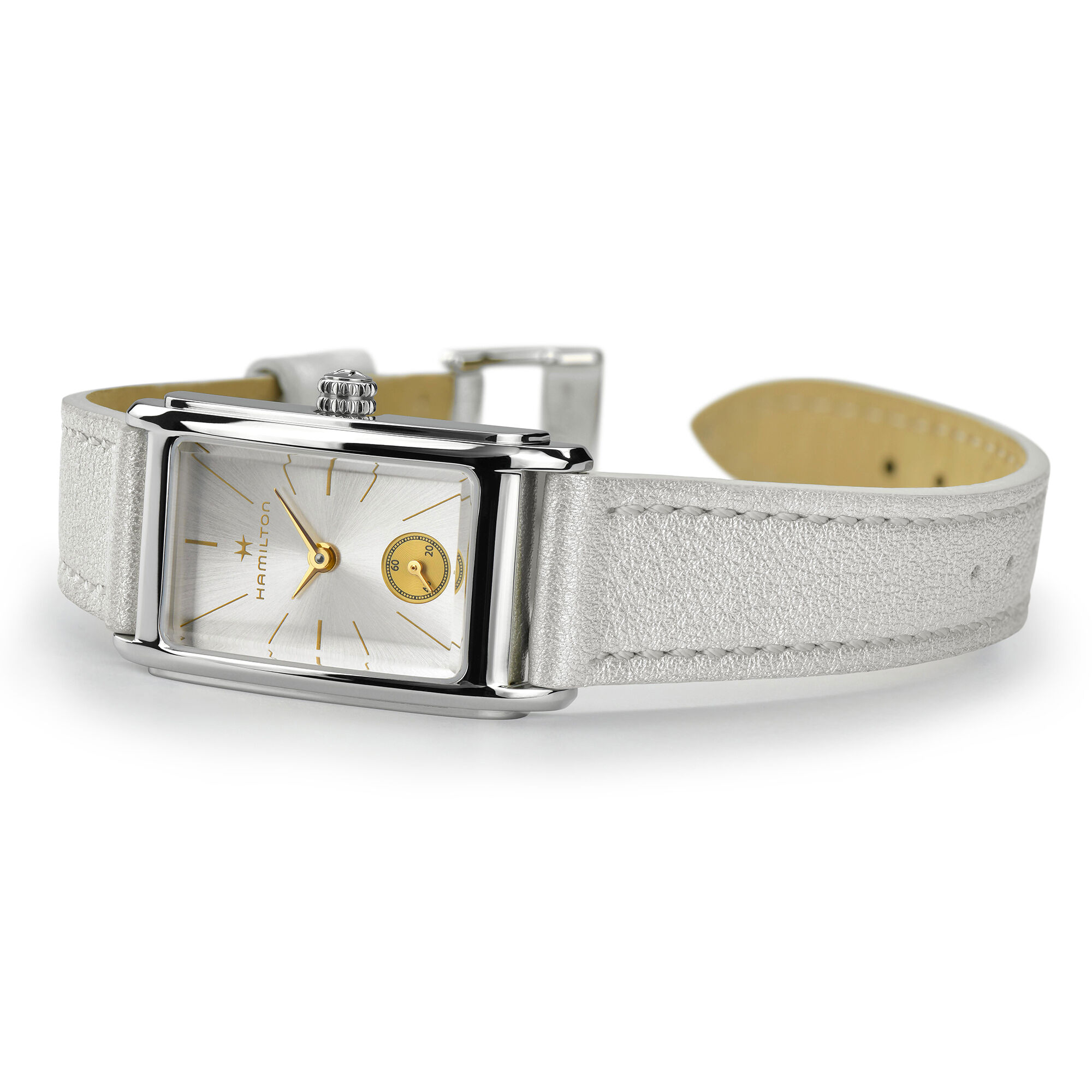 Hamilton American Classic Ardmore Quartz Watch Silver Dial, 27mm