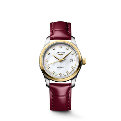 Longines Master Collection White Dial Watch, 30mm