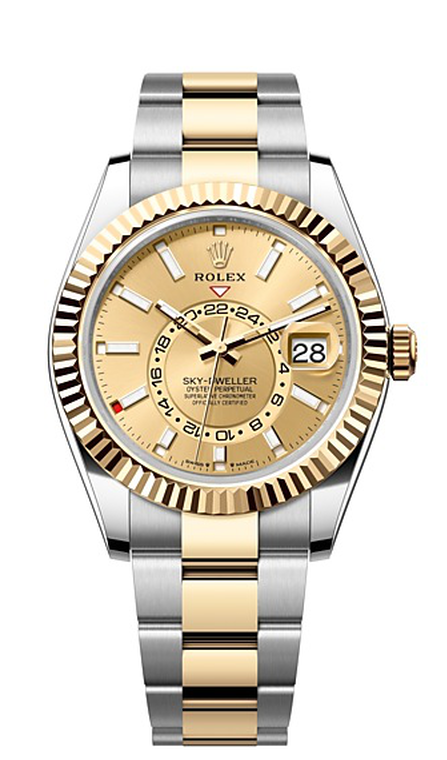 Rolex Sky-Dweller Oyster, 42 mm, Oystersteel and yellow gold - M336933-0001 at Ben Bridge