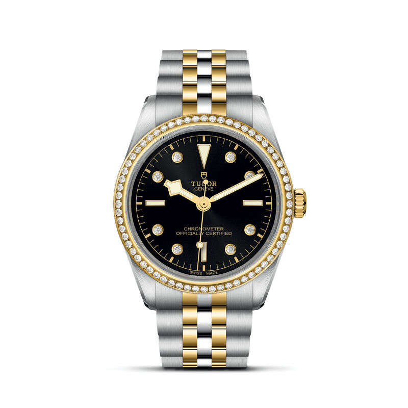 TUDOR Black Bay S&G Black With Diamond Dial Watch, 36mm image number 0