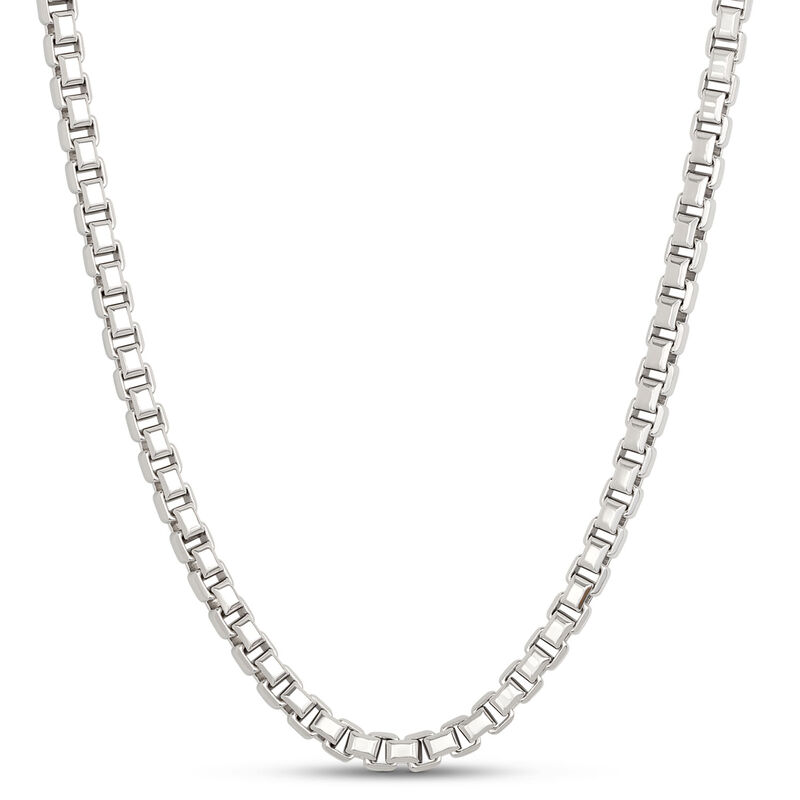 Toscano Classic Veneziana Link Necklace, Sterling Silver image number 0