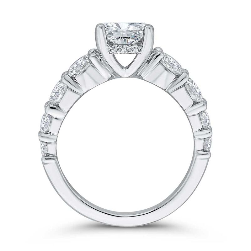 Bella Ponte Diamond Engagement Ring Setting 14K image number 4