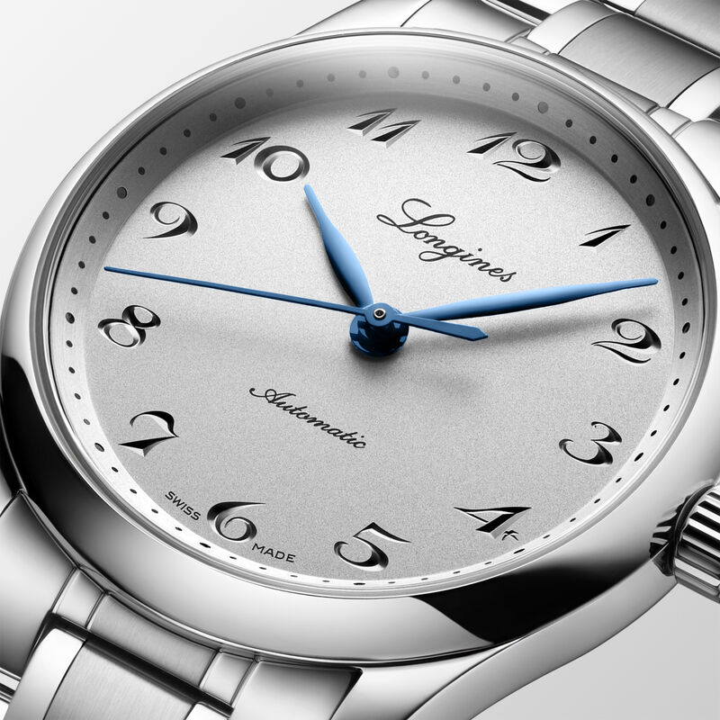Longines Master Collection Silver Dial Watch, 34mm image number 3