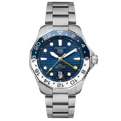 TAG Heuer Aquaracer Professional 300 Watch Steel Case Blue Dial, 43mm